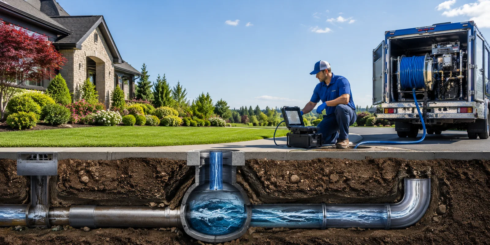 Drainage restoration information for West Babylon, NY